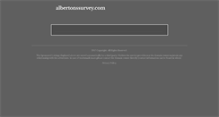 Desktop Screenshot of albertonssurvey.com
